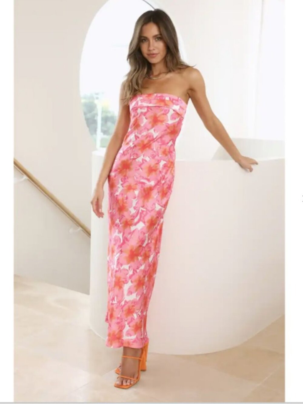 Pink Highway To Heaven Maxi Dress from Hello Molly - Picture 2 of 3